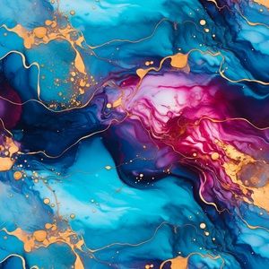 Gold vein marble 20 oz tumbler